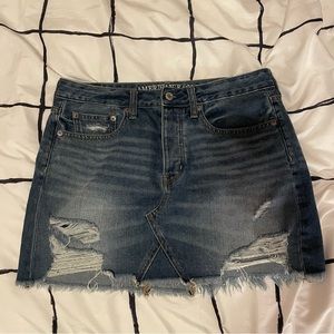 American Eagle jean skirt